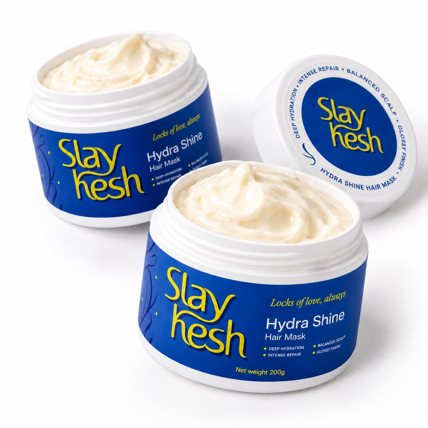 Hydra Shine Hair Mask Duo 1