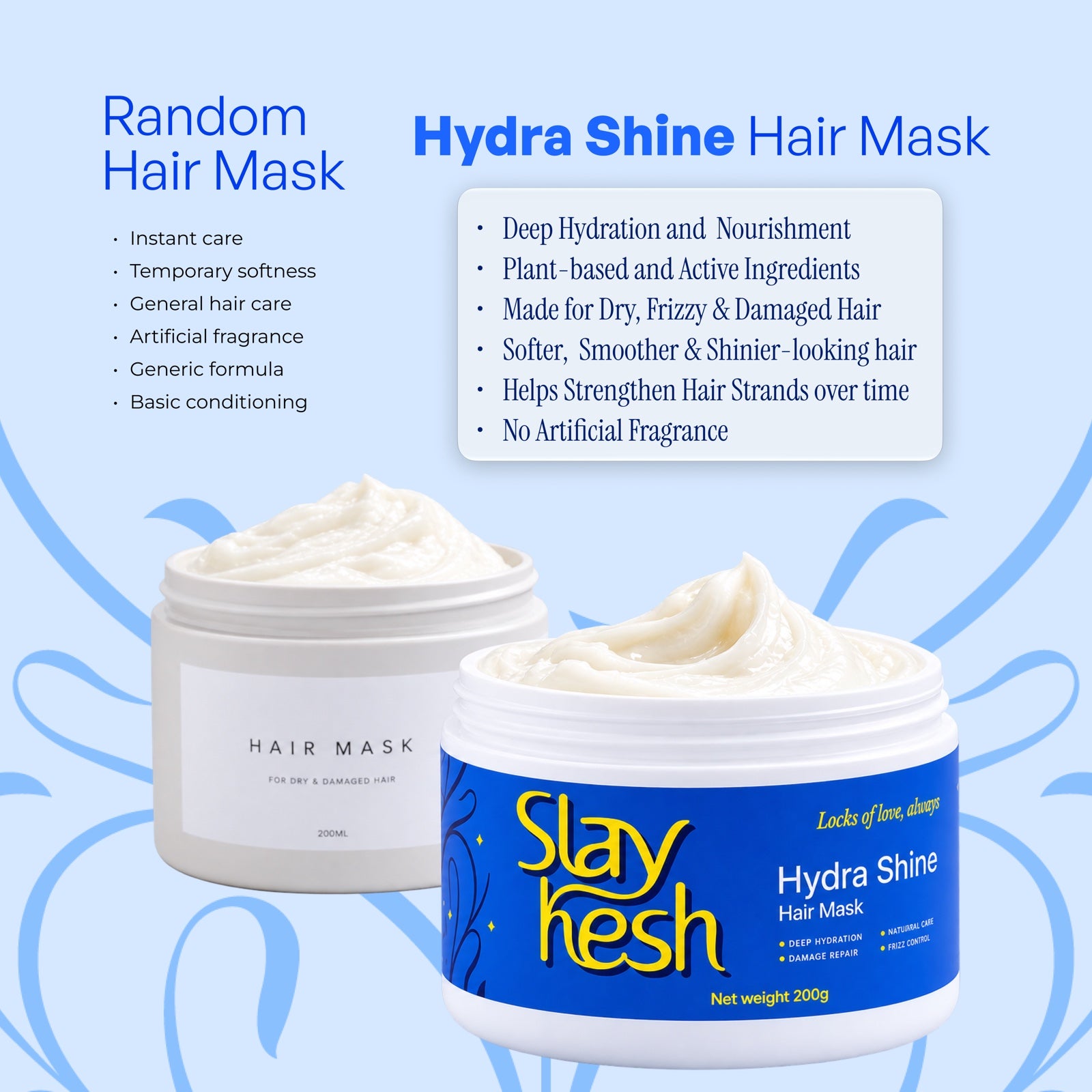 Smooth & Detangle Duo - Hair Mask & Neem Comb 8