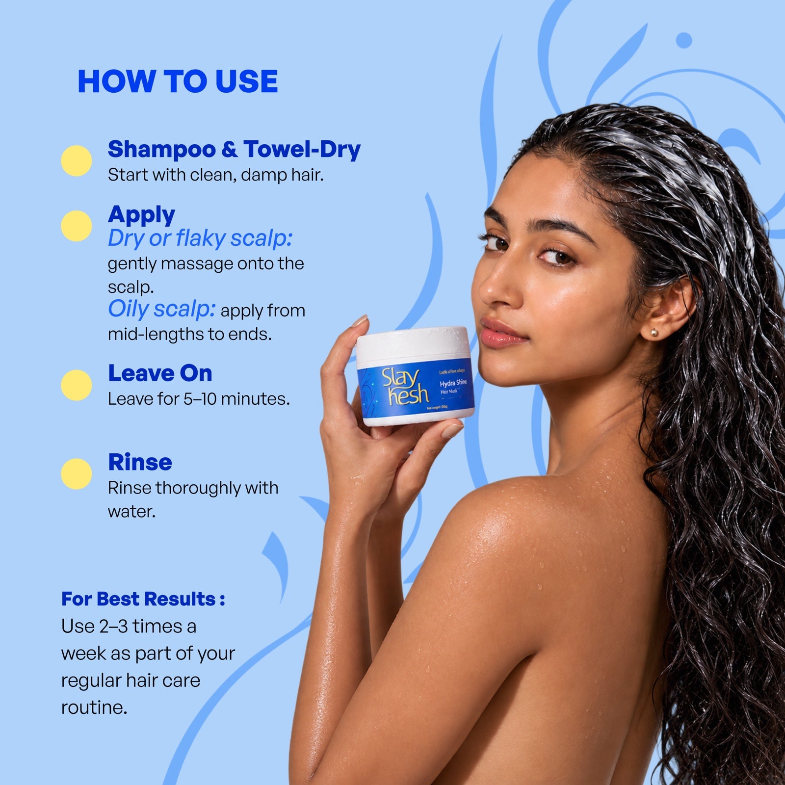 Smooth & Detangle Duo - Hair Mask & Neem Comb 9