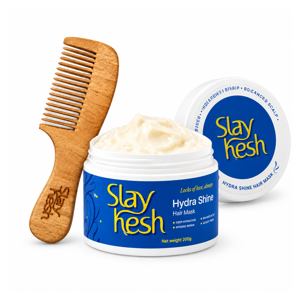 Smooth & Detangle Duo - Hair Mask & Neem Comb